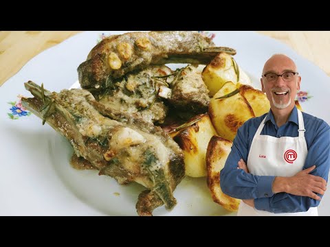 Agnello al Forno alla Romana con Patate - Ricetta Facile