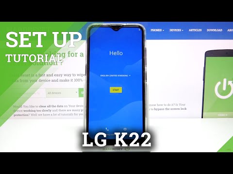 How to Set Up LG K22 – First Activation