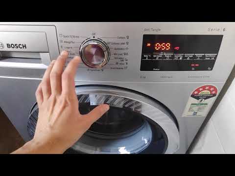 HOW TO USE BOSCH FRONT LOAD WASHING MACHINE OR LG...