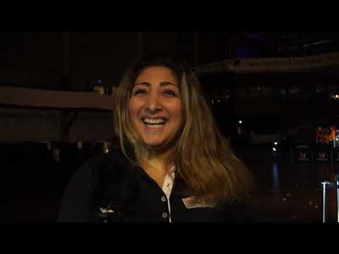 DawoodLina sjunger fin liten twist innan Melodifestivalen i Lidköping