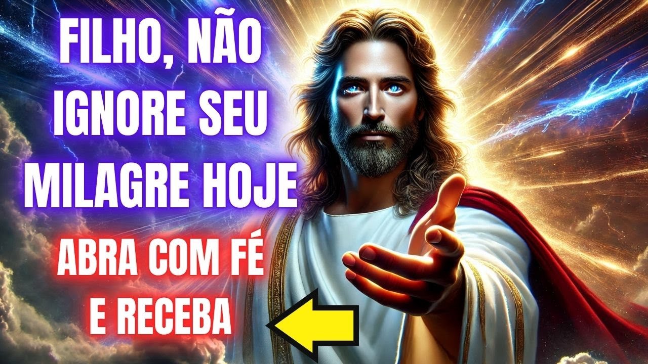 Filho, Seu Nome Está Escrito Neste Milagre! Não Ignore, Abra Agora!