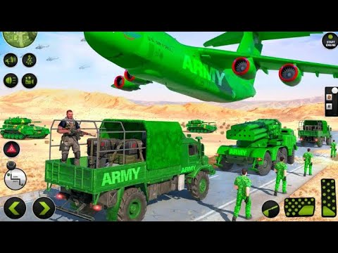 Army Vehicle Transporter Truck || Part #1 || best offline game Android and iOS