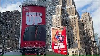 Nintendo Switch 2 Ads in New York City (33rd Street)