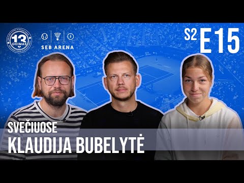 „13 geimas” su Lietuvos moterų teniso rinktinės nare Klaudija Bubelyte.