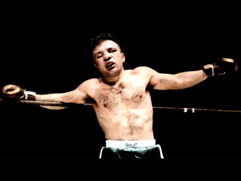 Sugar Ray Robinson vs Jake LaMotta VI COLORIZED - 1951 - "The St Valentines Day Massacre"