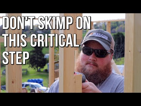 A VITAL STEP: Greenhouse Wall Bracing - DIY Greenhouse Build #4