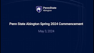 Spring Commencement 2024 Afternoon Ceremony 5-3-2024