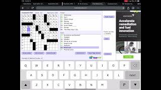 Boatload Crossword Puzzle 4700