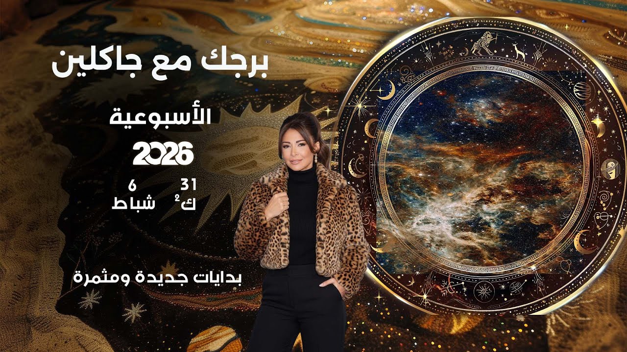 فيديو | اسرار الفلك مع جاكلين عقيقي | من ٣١ كانون الثاني الى ٦ شباط  ٢٠٢٦