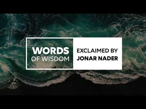 Jonar Nader On Learning Quotable Quotes