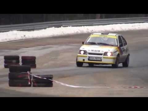 Kozynacki Jarosław - Opel Kadett - SuperOES 2 Runda  Tor Kielce 21-02-2015