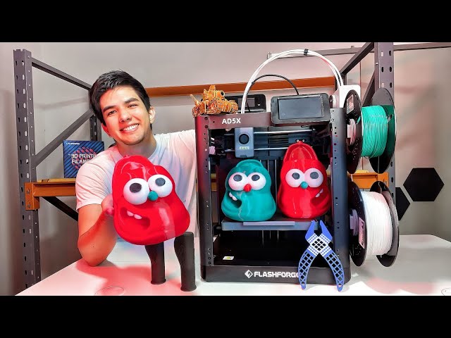 Vídeo relacionado con Kit de carcasa FLASHFORGE Adventurer 5X, piezas de impresora 3D para AD5X, DIY y personalizable, diseño modular con piezas imprimibles para una personalización total
