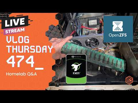 VLOG Thursday 474: Secure Messaging, My Kinda Broken NAS, and Homelab Q&A