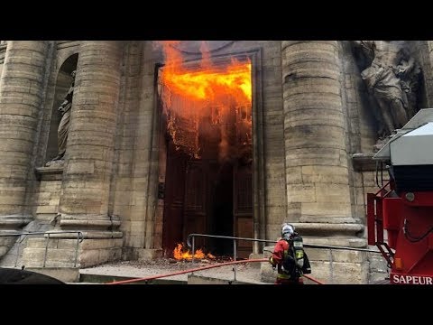 Fires Set & Vandalism at hundreds of churches across France Notre Dame Connection ? April 2019 News Video