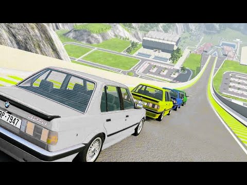 CAR JUMP ARENA |• HIGH SPEED CAR | CAR CRASHING 😱