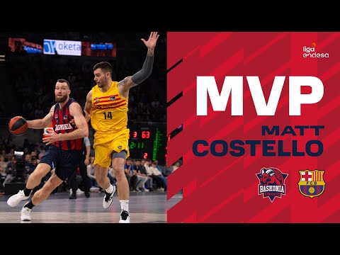 🔥 MVP Matthew Costello 23 pts y 29 VAL Highlights VS  Barça