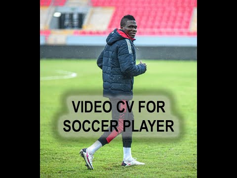 Donou Junior video cv// How to edit video cv for soccer player