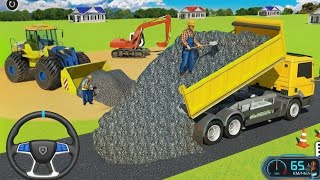 JCB Road Construction Simulator 3D - Real JCB Driver Gameplay -  Gaming - Android Gameplay 