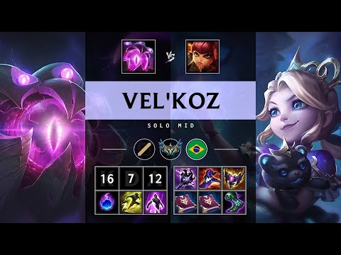 Vel'Koz Mid vs Annie - BR Challenger Patch 25.09