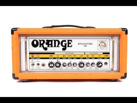 Orange Rockerverb 100 Head from Wes Borland