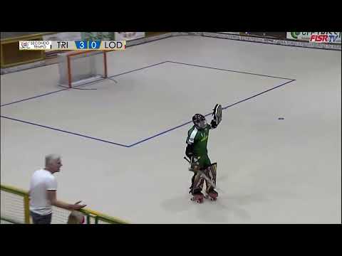 Gol de porter d'hoquei patins (Grimalt - Lodi)