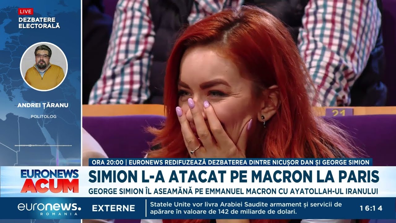 Simion l-a atacat pe Macron, la Paris. Analist Andrei Țăranu: Cred că n-a înțeles în ce țară se duce
