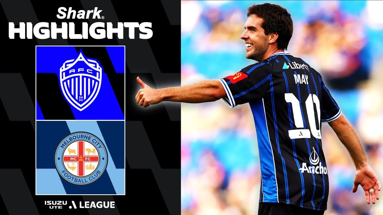 Auckland vs Melbourne City Highlights
