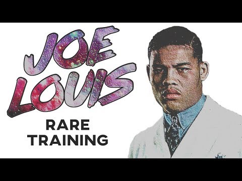 Joe Louis RARE Training In Prime