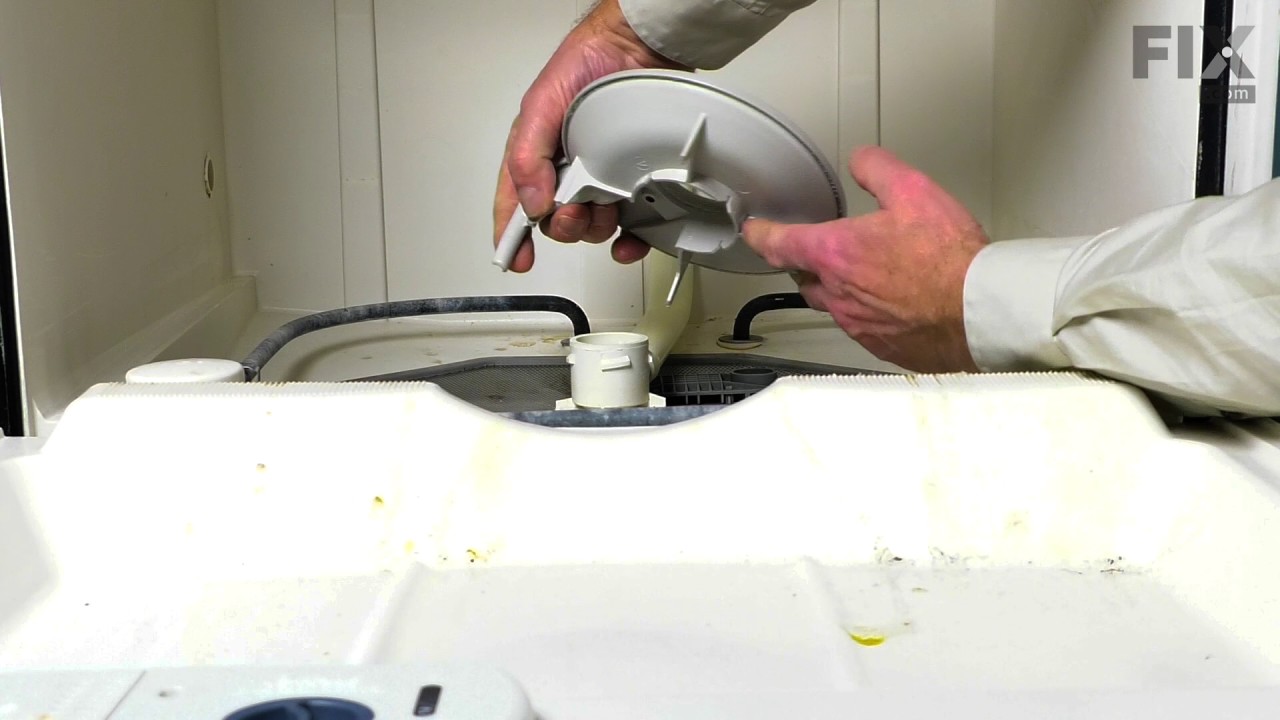 Replacing your General Electric Dishwasher Fine Filter