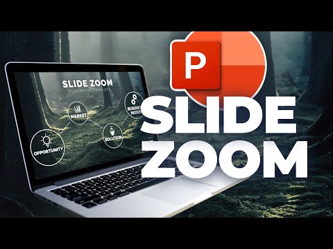 PowerPoint Slide Zoom Tutorial 🔥Free Template🔥