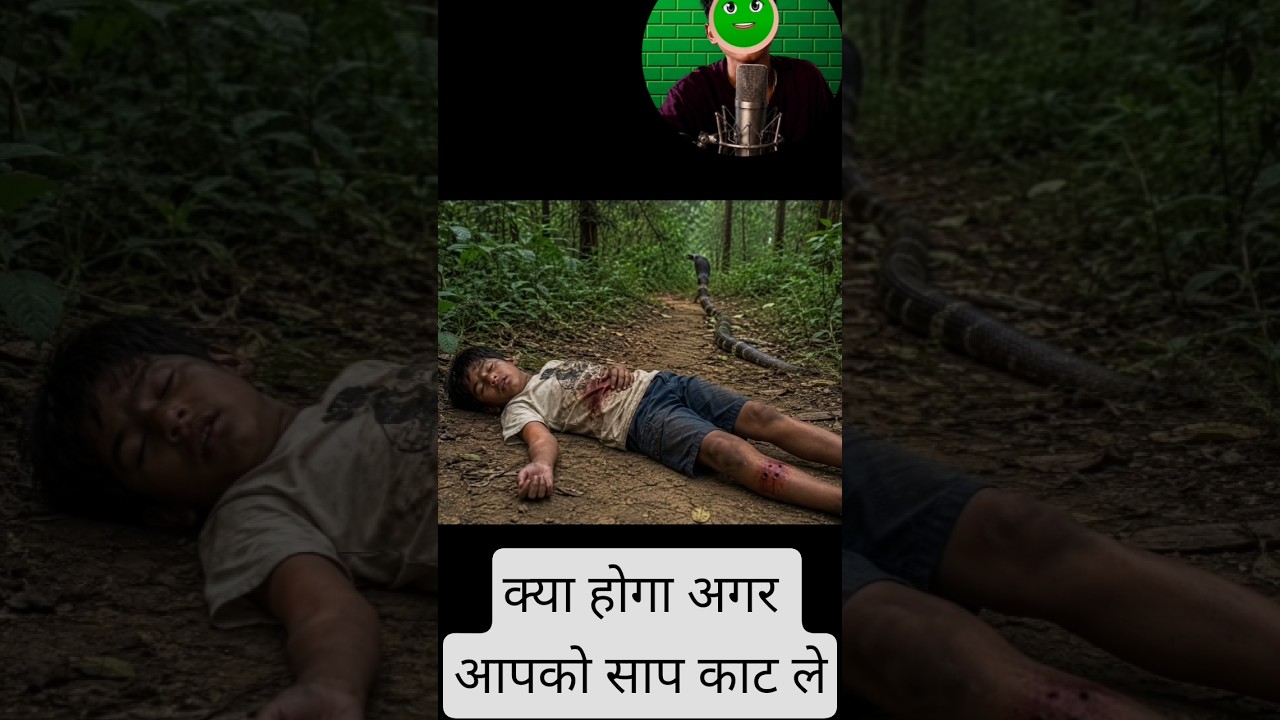 अगर आपको सांप काट ले तो क्या करे 😱