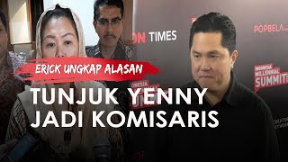 Alasan Erick Thohir Tunjuk Yenny Wahid Jadi Komisaris Garuda Indonesia, Lindungi Pramugari?
