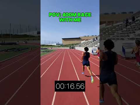 POV: 400m Race 🫠