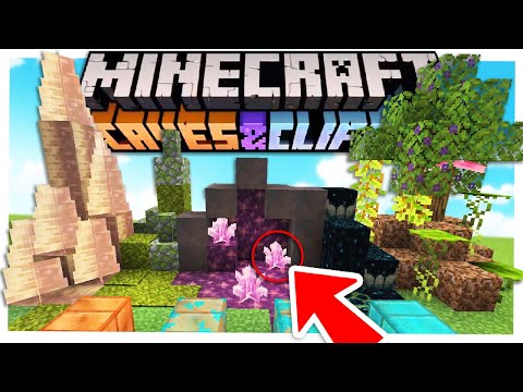 CAVES & CLIFFS UPDATE! MOD che ANTICIPA LA 1.17 - Minecraft ITA MOD