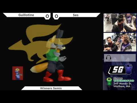 SG 21.5 SSBM - Guillotine (Sheik) vs. Ses (Fox) - Melee WSF