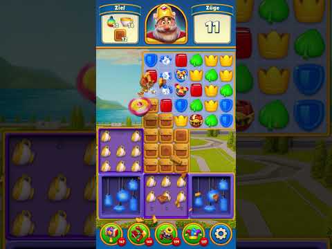 Royal Match Level 1587 [Gameplay] [normal speed | optimized for smartphones]