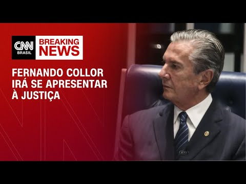 Defesa de Fernando Collor diz que ex-presidente irá se apresentar à Justiça | CNN PRIME TIME