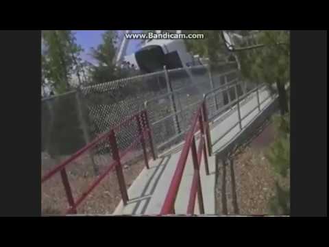 Millie Rides Looping Starship At Six Flags Great Adventure