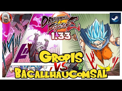 DBFZ Gropis vs Bacalhau_Com_Sal (SuperBaby2, Zamasu, Frieza) vs (Bardock, GokuSSB, VegetaSSJ)
