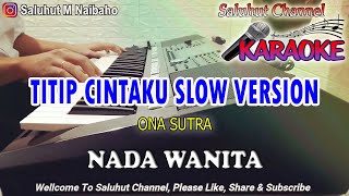 Download lagu TITIP CINTAKU SLOW VERSION ll KARAOKE NOSTALGIA ll... mp3