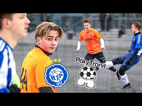 Tronit revanssissa voitokkaita - HJK kaatui Töölössä  - HJK/2 vs. PöxyTronit - P20 Harjoitusottelu