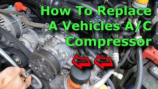 How To Replace the AC Compressor on Your Truck or Car - Subaru Impreza