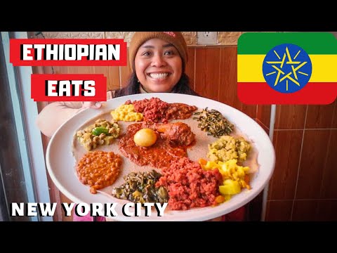 Best ETHIOPIAN Food in New York? NYC's FIRST Ethiopian Food Truck and MORE