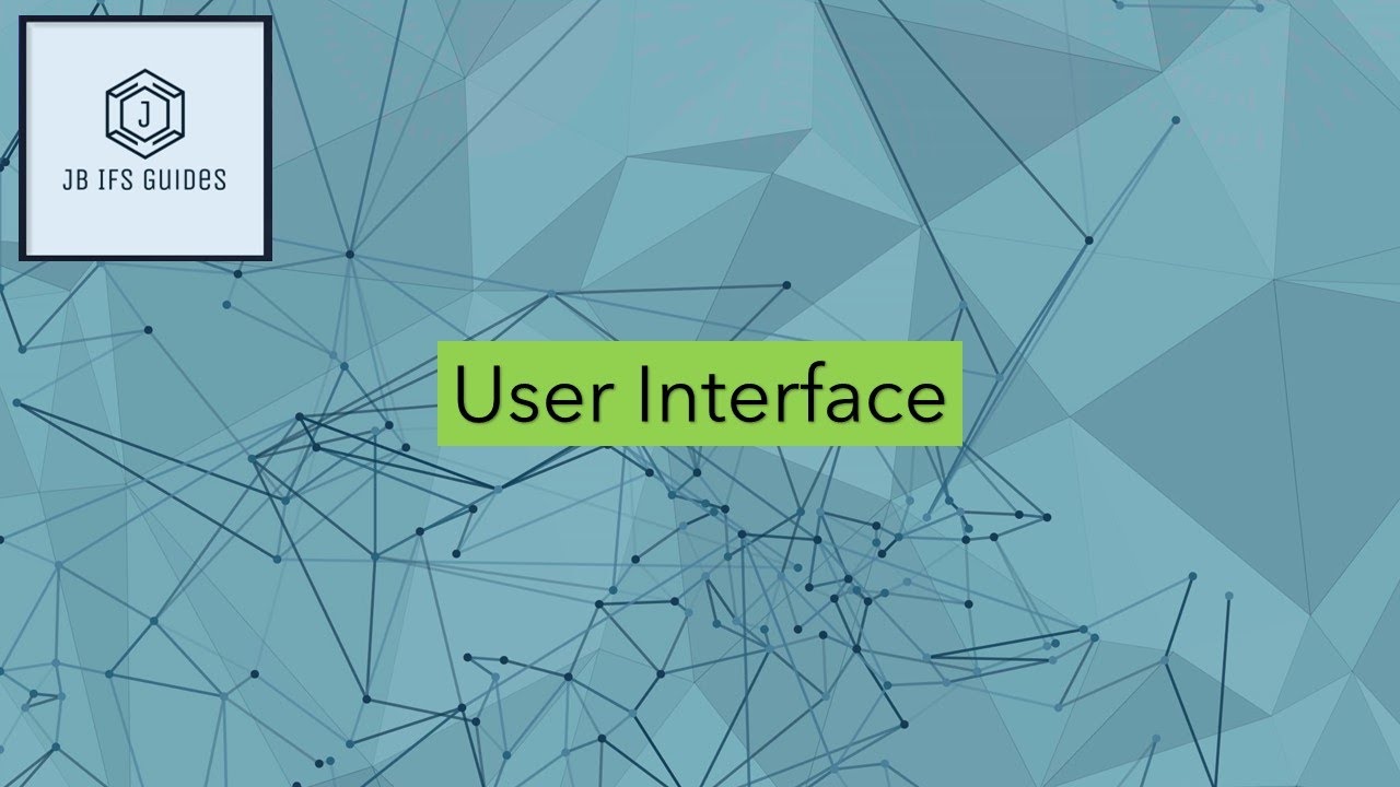 IFS Cloud - User Interface