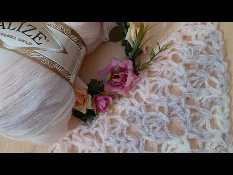 •☆ Șal croșetat - tutorial ☆•