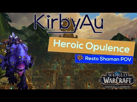 Heroic Opulence 387 Resto Shaman Raid Lead GM PoV