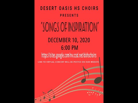 Desert Oasis HS Chamber Singers - Virtual Concert