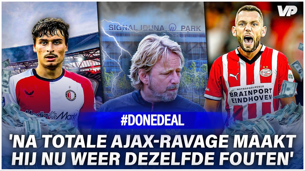 Thumbnail for article: 'Mislintat maakt na zijn ravage bij Ajax dezelfde fouten bij Borussia Dortmund'
