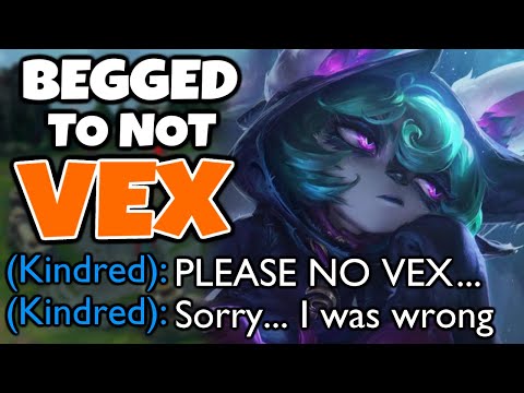 My JUNGLER BEGGED ME to not TRY VEX in CHALLENGER ELO... They APOLOGIZED after I POPPED OFF | 11.19