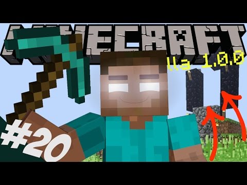 #20 HEROBRINE HA ROTTO IL PORTALE DEL NETHER !! // Minecraft Vanilla 1.0 ITA